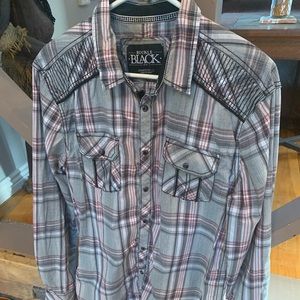 BKE men’s long sleeve button up shirt